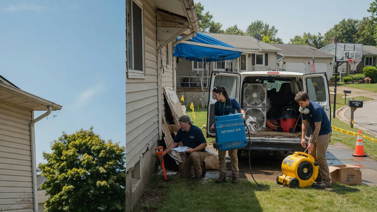 Ceiling Leak Cleanup in Lidderdale, IA near me