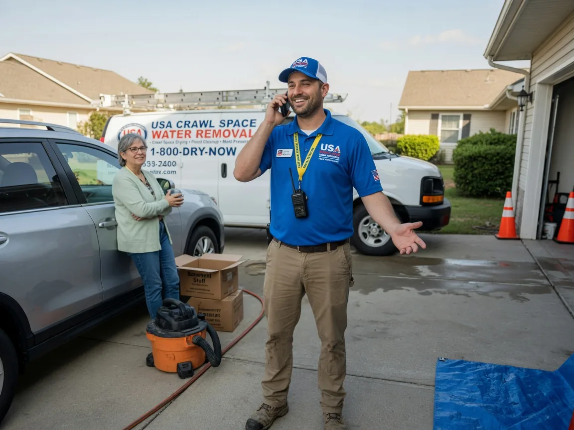Crawl Space Water Removal Lidderdale, IA FAQs